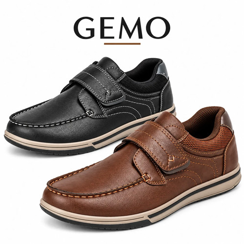 Mens leather casual - leather, smart