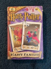 Harry Potter Card Sets 4-Pack, Playing Cards Happy Families