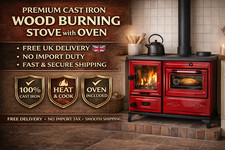 Cast Iron Wood Burning Stove