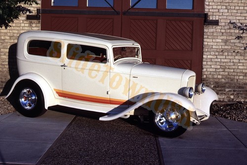 Vtg 35mm slide - slide, ford