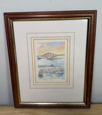 Vintage Art Print Of The Forth