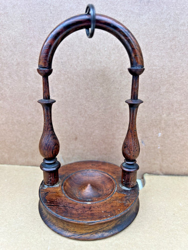Antique mahogany wood pocket - antique,