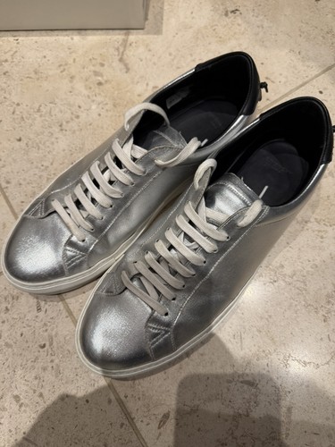 Givenchy knot sneakers silver - givenchy,