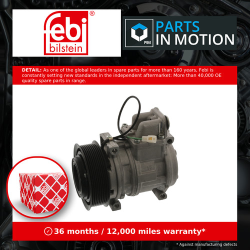Air con compressor 45040 - air, febi