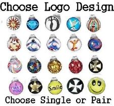 New Logo Ear Studs Single or Pair Earrings Cartoon Mens Ladies, Girls, Boys Stud