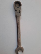 Halfords Advanced Flex Ratchet Spanner Combination Flexible 17mm Wrench