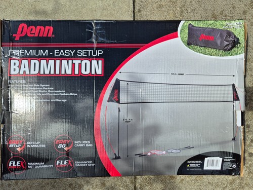 Penn easy setup badminton set - setup,