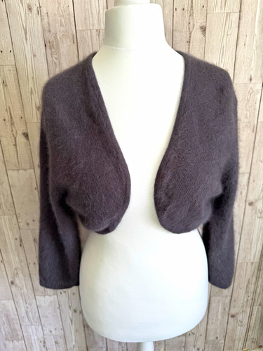 Monsoon grey angora - grey, blend