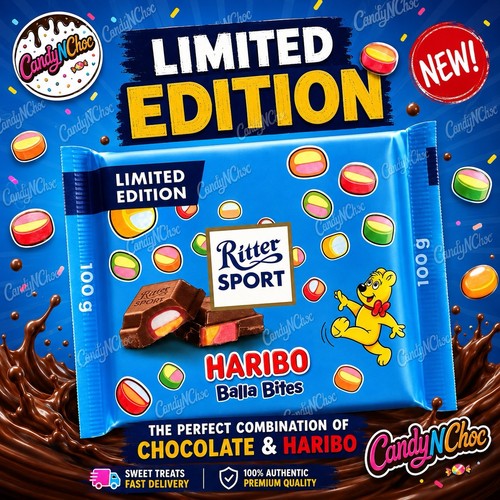 Haribo balla bites chocolate - balla,