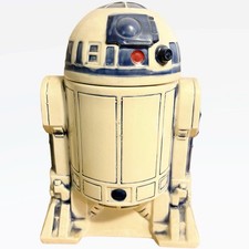 R2D2 Cookie Jar Star Wars 1977 20th Century Fox Film Corp Vintage Blue White