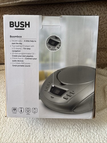 Bush radio boombox am - cd,