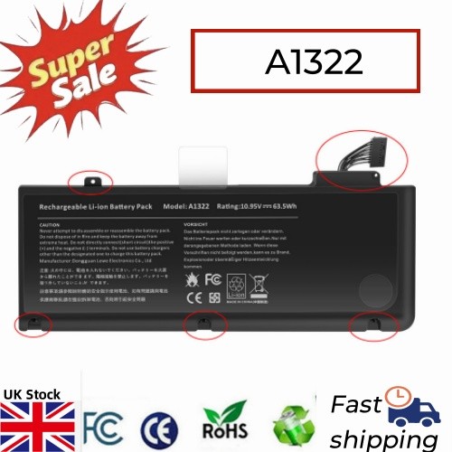 Replacement battery a1322 - battery, for