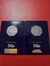 2023 Flopsy Bunny + 2023 Peter Rabbit 50p Bunc