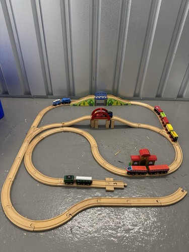 Brio wooden train table set - brio,