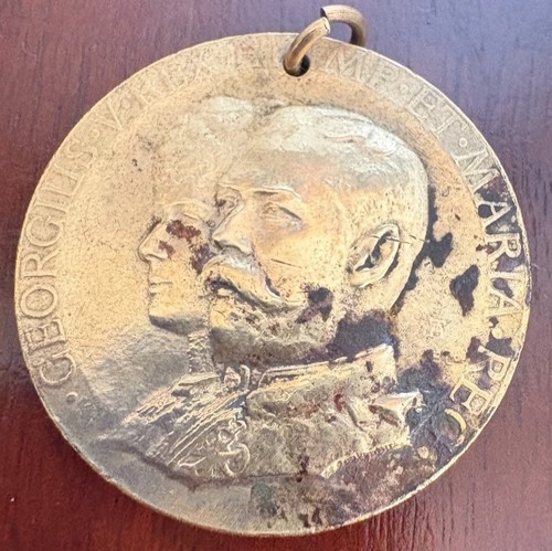 Coronation medal 1911 king - medal,
