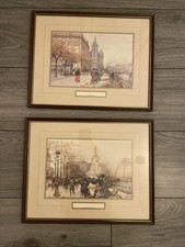 2 X Vintage Wooden Mahogany