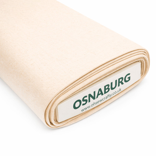 Osnaburg fabric 100 natural - -, 100%