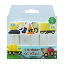 Boys Birthday Cake CANDLES