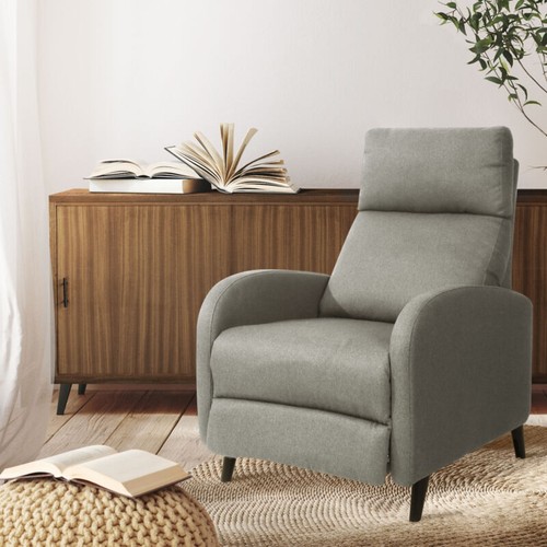 Fabric recliner chair - recliner,