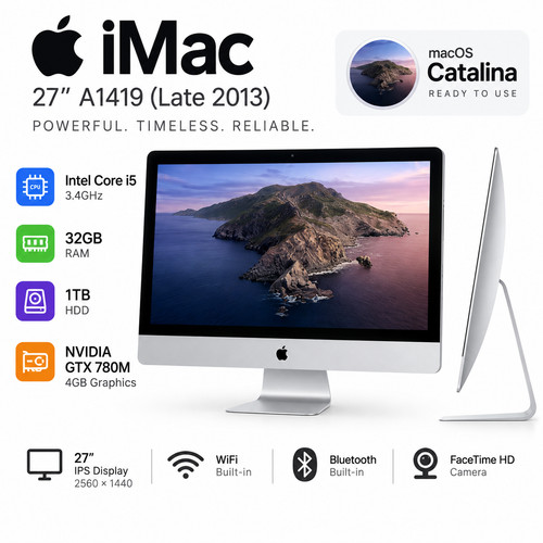 Apple imac a1419 late 2013 - 27",