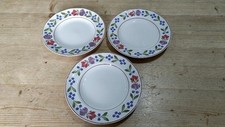 Adams OLD COLONIAL Set of 3 Side Plates, 8 inches diameter