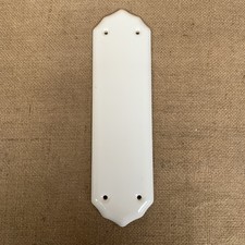 White Finger Plate English