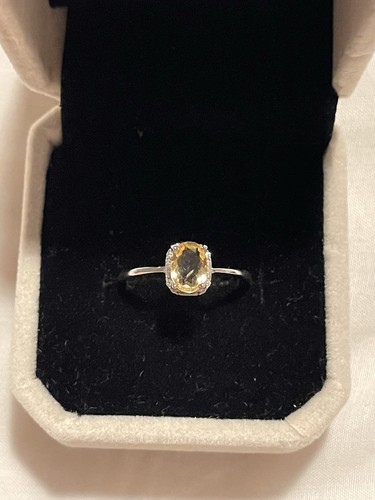 Citrine sterling silver 925 - citrine,