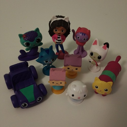 Gabby dollhouse figures - gabby's, 10x