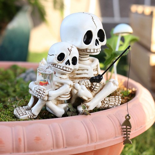 Skull ornament landscape - skull,
