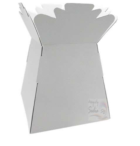 Pearl white living vases - white,