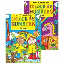 Colour By Numbers Book - A4