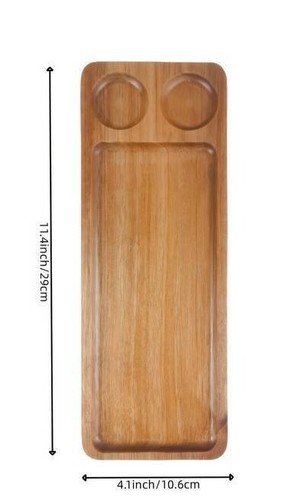 Wooden serving tray - wooden,