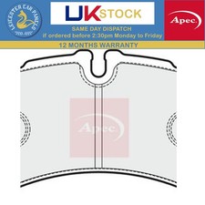 Apec Brake Pads Set For Iveco