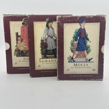 3 Vintage American Girl Box Sets: Samantha (1BookMissing) , Addy , Molly