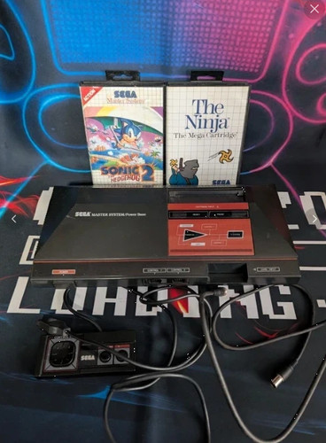 Sega master system console - master,