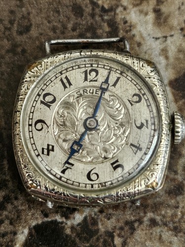 Ladies vintage gruen watch art - vintage,