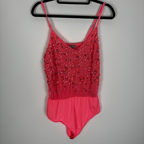 Asos sequin neon pink - pink, cami