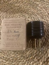 The Bowyer Lowe High Frequency Transformer Plug In VINTAGE RADIO PART - SP31