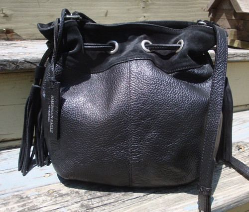 American eagle black leather - eagle,