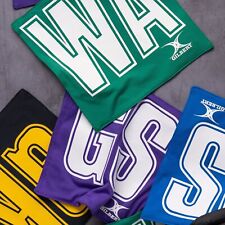 Gilbert Netball Replacement Bib Patches Bibs Front Back Position Various Colours