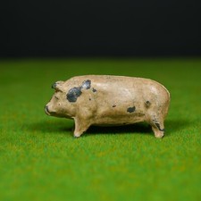 Lead Pig Figure, Farm Animal