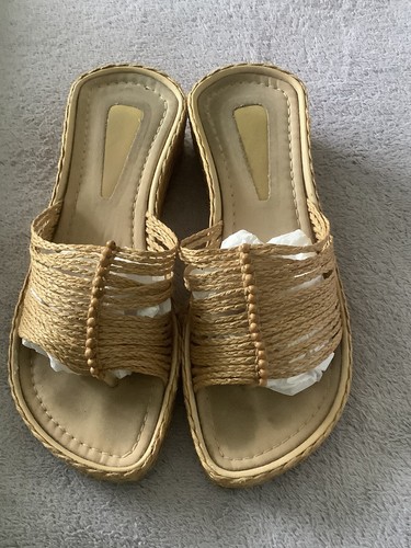 Hobbs sandals wedge beige - hobbs,