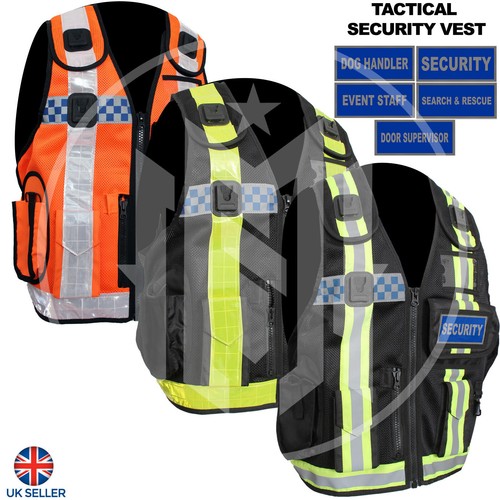 Hiviz security vest tactical - vest,