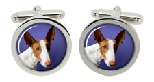 Ibizan Hound Cufflinks in