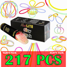217 PCS GLOW STICKS BRACELETS