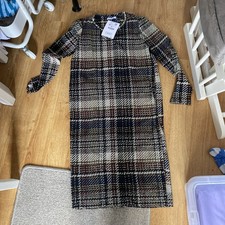 Ladies Tartan Patterned Dress