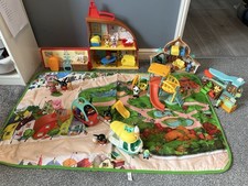Bing Bunny Set Bundle Play Mat House crèche Gilly Ice Cream Van Shop Playground