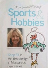 Margaret Sherry's Sports & Hobbies 'Keep Fit' Cross Stitch Pattern
