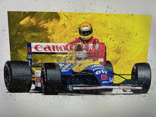 Nigel mansell ayrton senna - mansell,