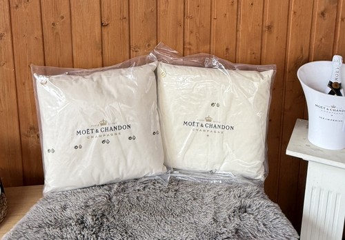Moet chandon champagne cushion - champagne,